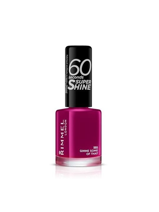 Rimmel 60 Secondi Super Shine Smalto per unghie 8 ml donna 335 Gimme Some Of That