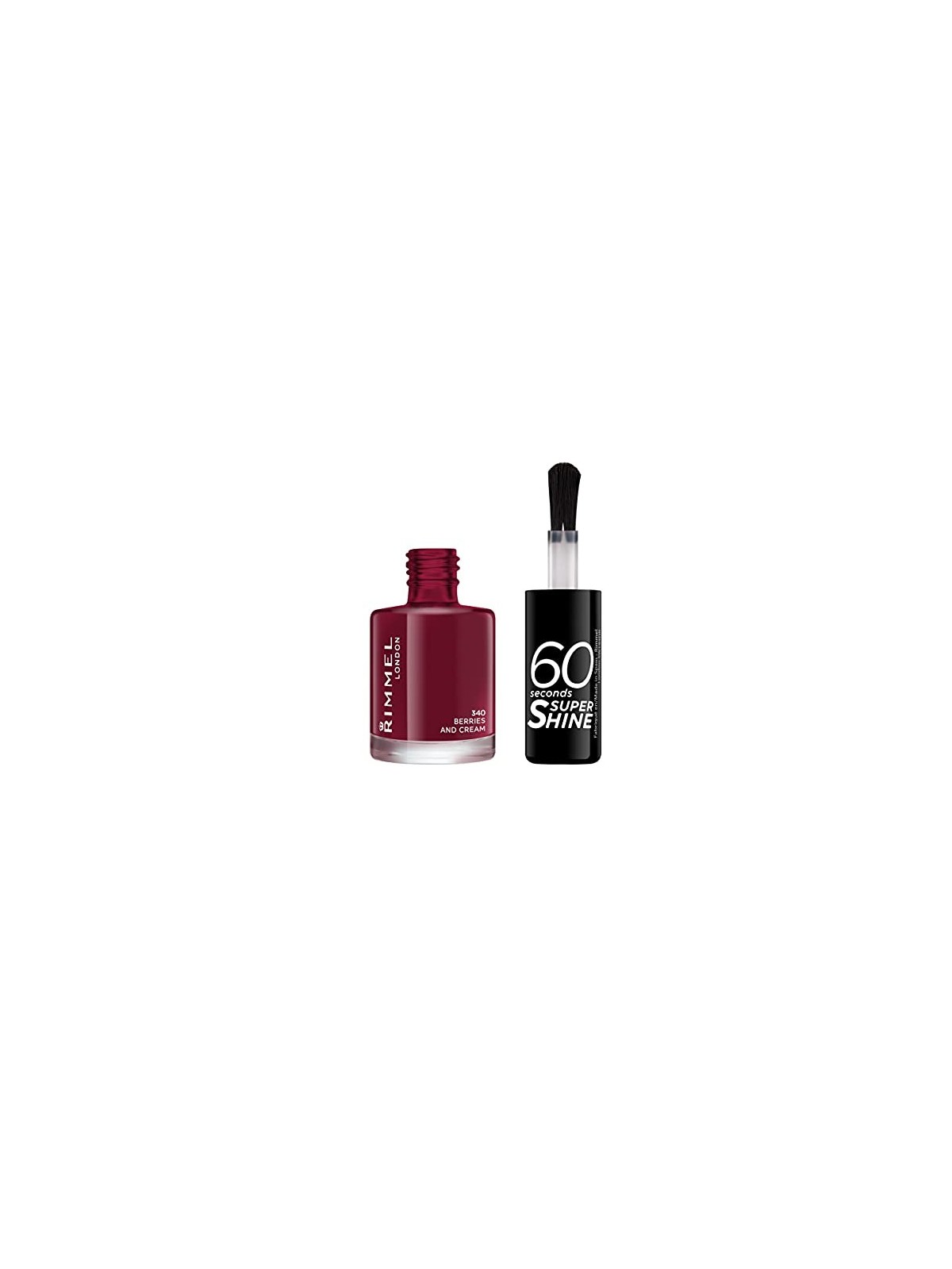 Rimmel London Super Shine 60 Secondi 340 Bacche e Crema