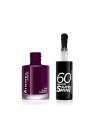 Smalto Rimmel 60 Seconds Super Shine 8 ml 345 Black Cherries
