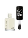 Rimmel 60 Secondi Super Shine Smalto per Unghie 8 ml 703 White Hot Love donna