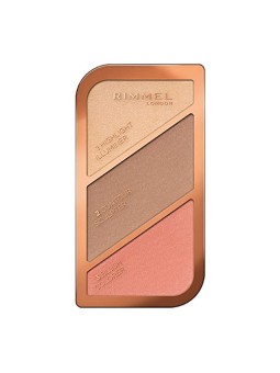 Rimmel Tavolozza per modellare il viso Kate 185 ml donna 002 Coral Glow