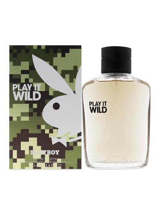 Profumo Playboy Play It Wild for Him Eau De Toilette 100ml uomo