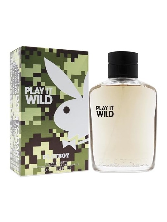 Profumo Playboy Play It Wild for Him Eau De Toilette 100ml uomo
