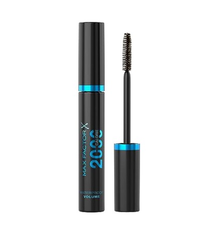 Max Factor Volume waterproof da 2000 calorie Mascara waterproof per un volume maggiore di 9 ml donna Black Brown