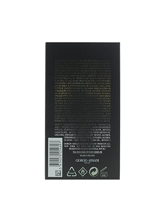 Armani Acqua Di Gio Profumo eau de parfum Spray uomo 125ml