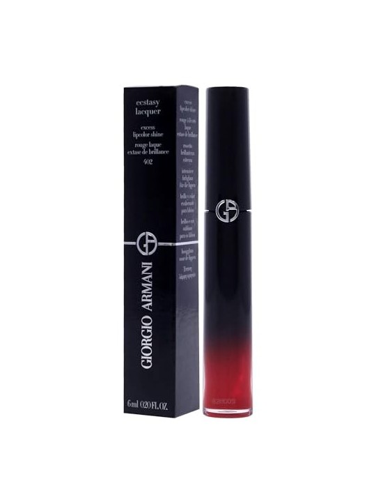 Armani Makeup ECSTASY LACQUER rossetto lucido n402 rosso da portare donna 6ml