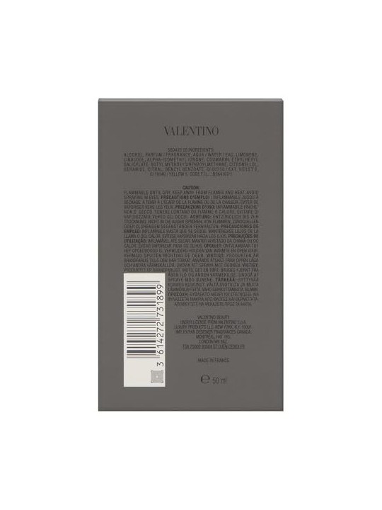 Valentino Uomo Intense Eau de Parfum Spray Uomo 50ml