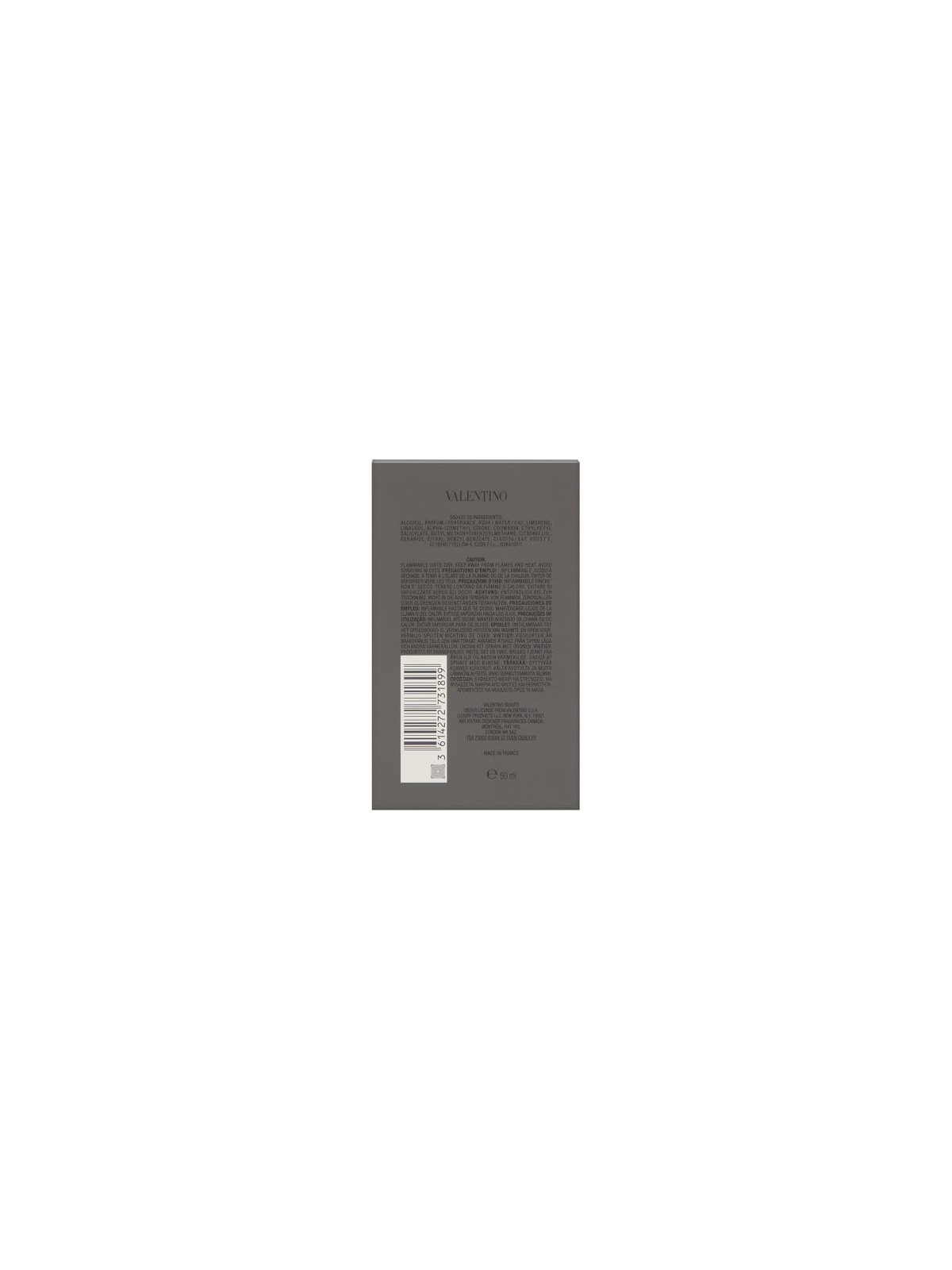 Valentino Uomo Intense Eau de Parfum Spray Uomo 50ml
