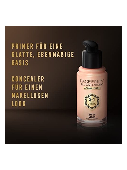 Max Factor FACEFINITY ALL DAY FLAWLESS 3 IN 1 C30 Porcellana 30ml