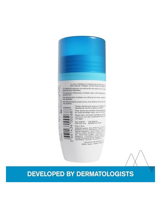Deodorante delicato roll-on Uriage 24H donna 50ml
