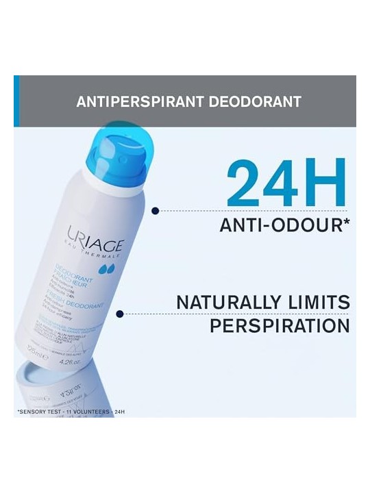 Deodorante Uriage Fraicheur 125ml Donna