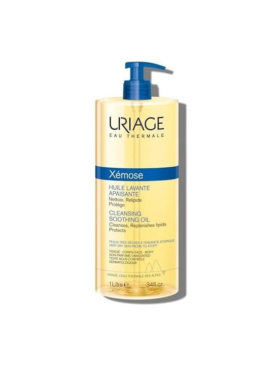 Uriage Xemose Cleansing Soothing Oil 1000ml Uriage www.essenzetotalstyle.com 