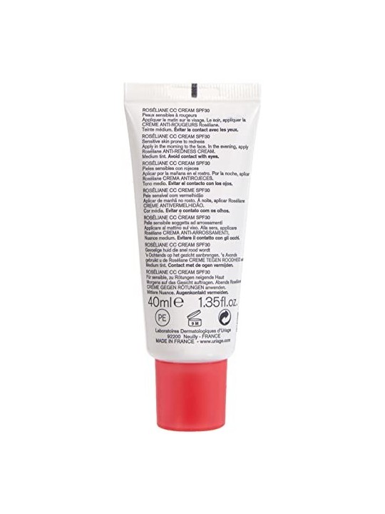 Uriage CC Cream SPF 30 CC Cream SPF 30 30 ml donna 40ml