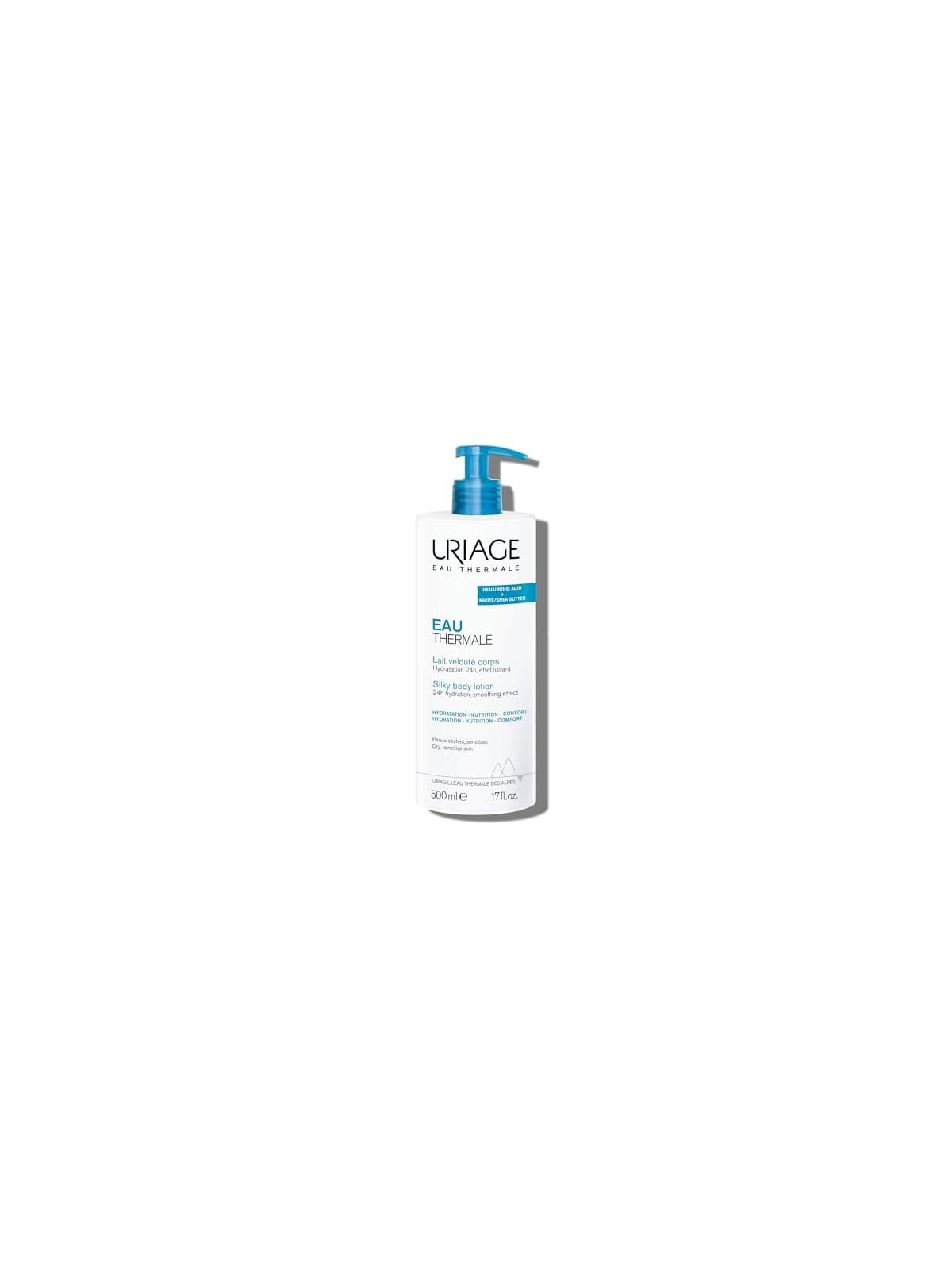 Uriage EAU THERMALE leche sedosa 500ml: idratazione profonda