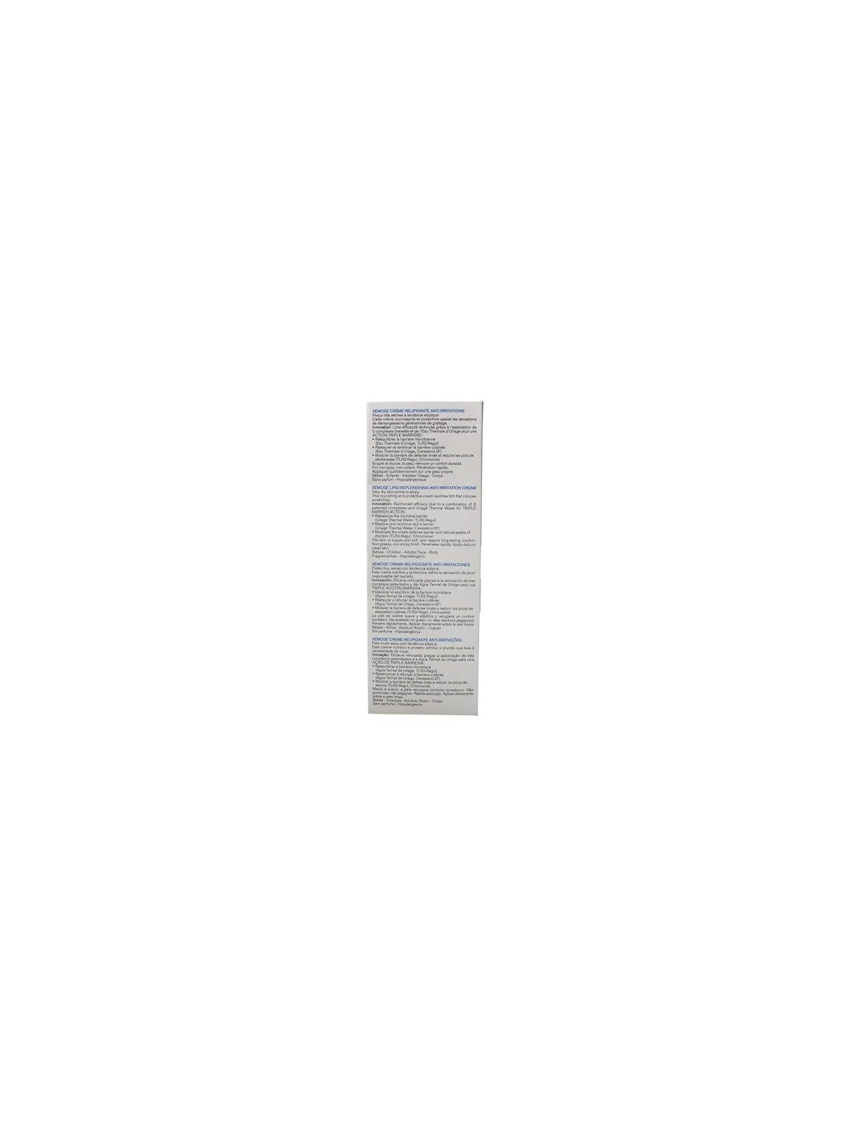 Uriage Xemose Lipid-Replen. Anti-Irritation Cream donna 200ml