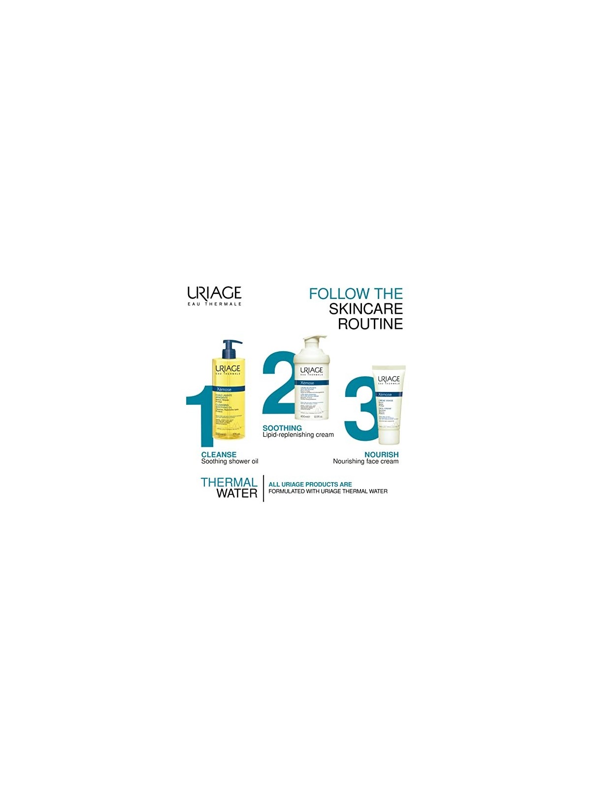 Uriage Xemose Lipid-Replen. Anti-Irritation Cream donna 400ml