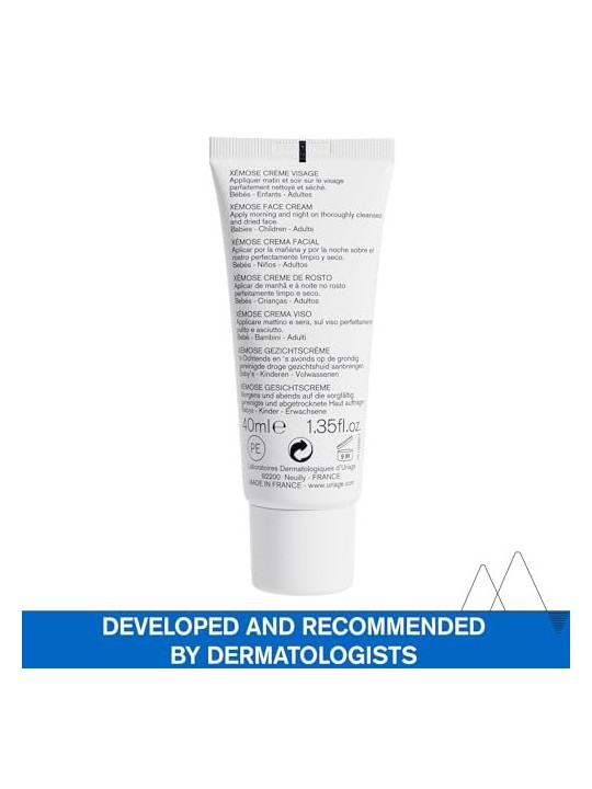 Uriage Xemose Face Cream donna 40ml Very Dry Skin