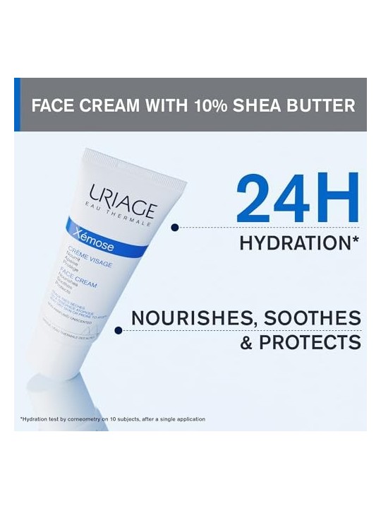 Uriage Xemose Face Cream donna 40ml Very Dry Skin