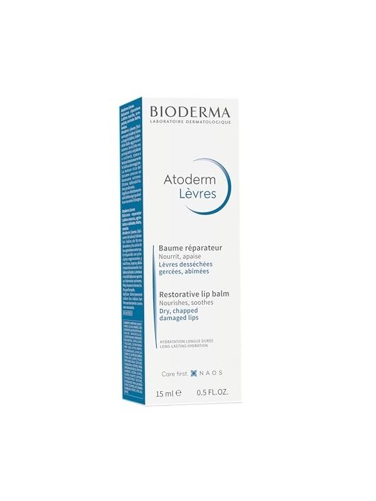 Bioderma Atoderm Levres Restorative Lip Balm 15ml