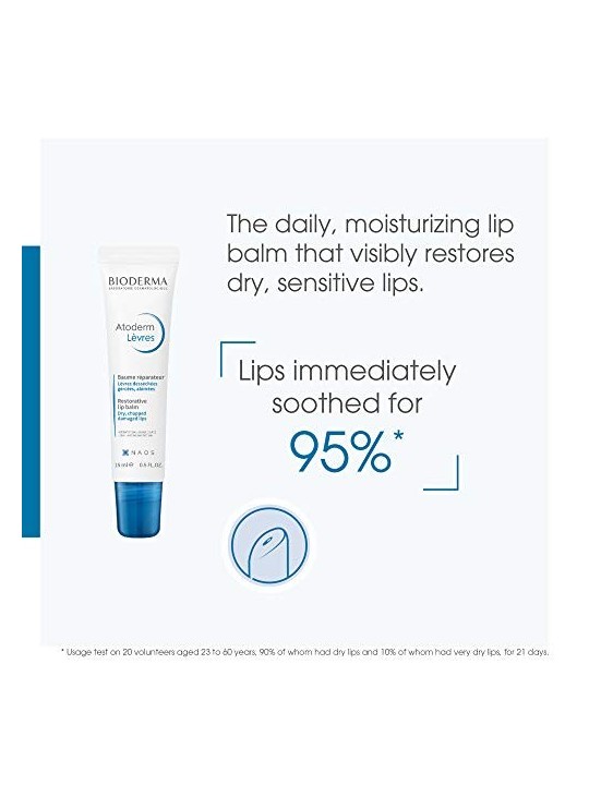 Bioderma Atoderm Levres Restorative Lip Balm 15ml