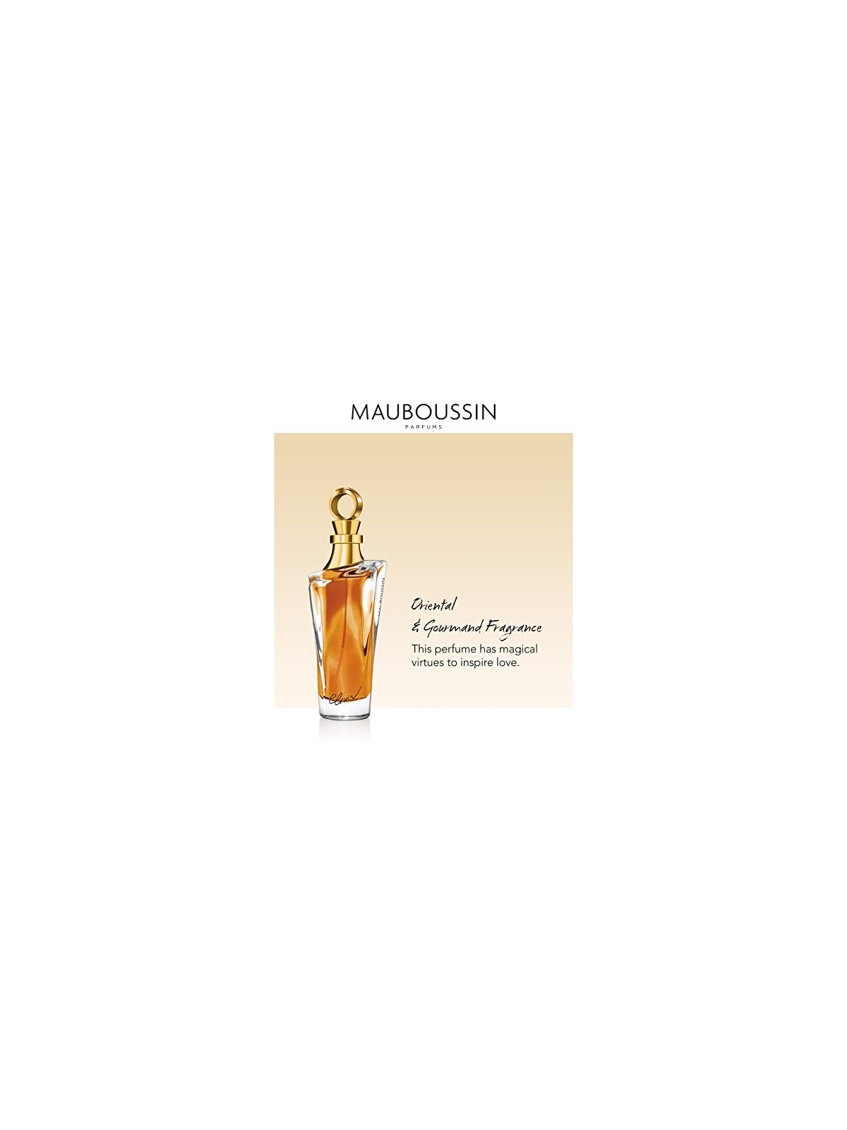 Mauboussin Elixir Pour Elle: intensa e seducente fragranza femminile. 100ml