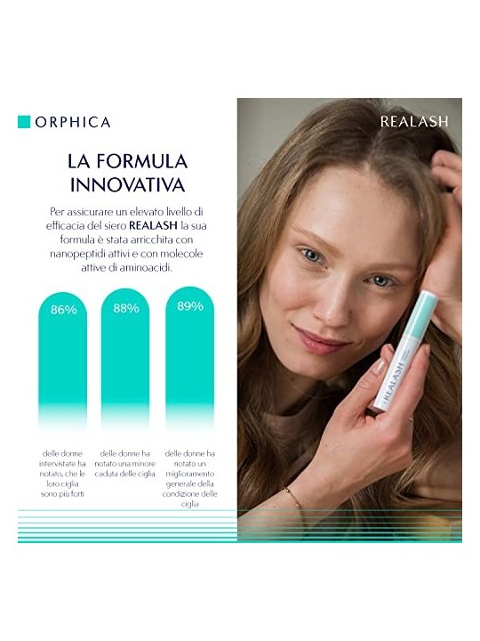 Balsamo per ciglia ORPHICA Essentials Realash Eyelash Enhancer 3 ml