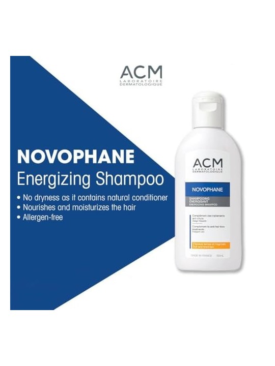 ACM Novophane Shampoo Energizzante Rinforzante per donna 200ml