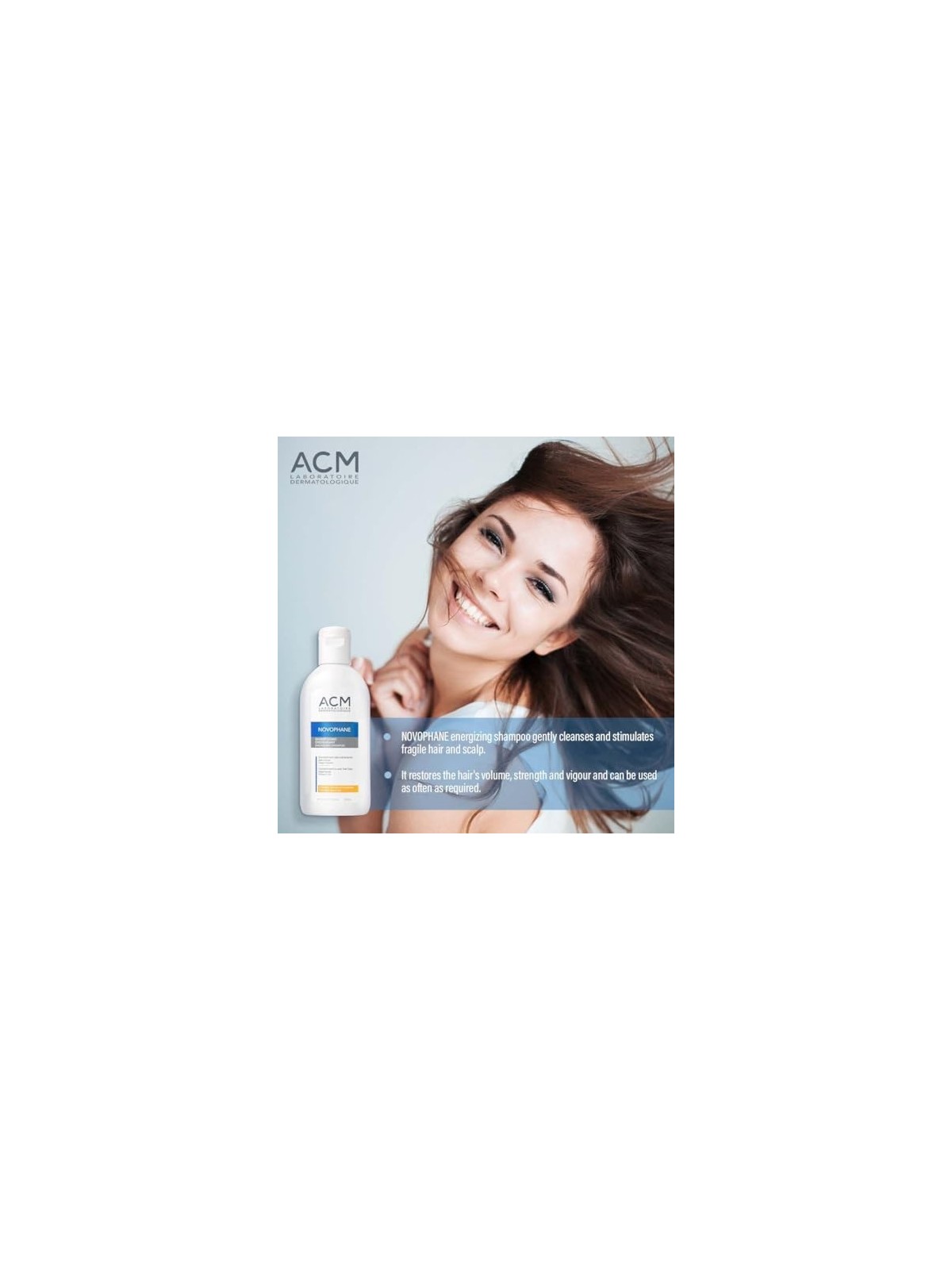 ACM Novophane Shampoo Energizzante Rinforzante per donna 200ml