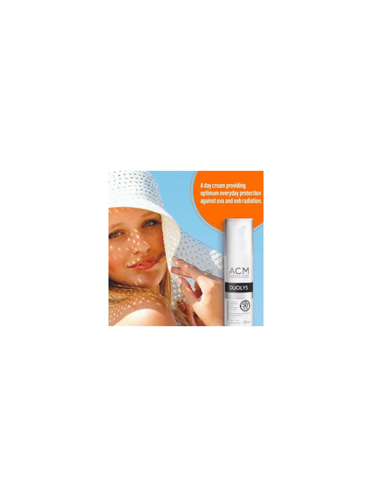Crema Solare Anti-Invecchiamento SPF 50 ACM Duolys