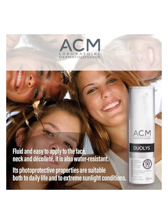 Crema Solare Anti-Invecchiamento SPF 50 ACM Duolys