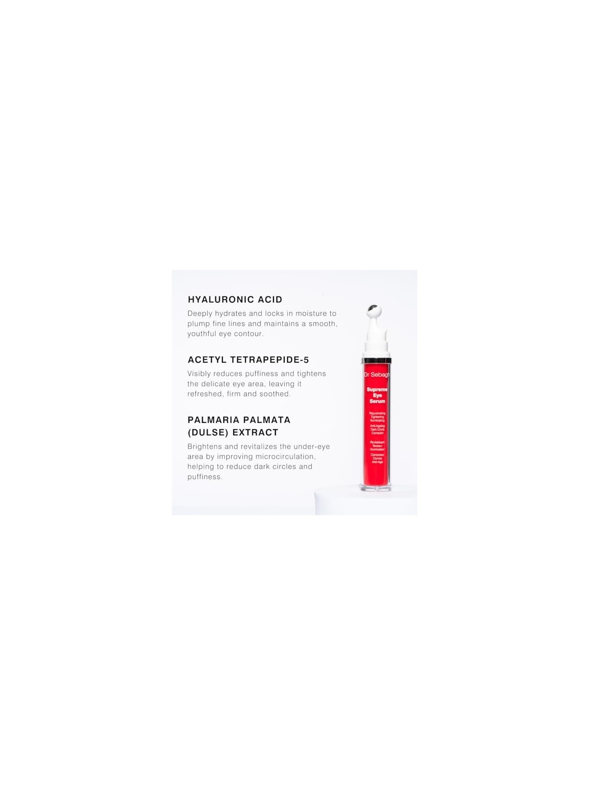 Siero Supremo per Occhi Dr Sebagh 15ML