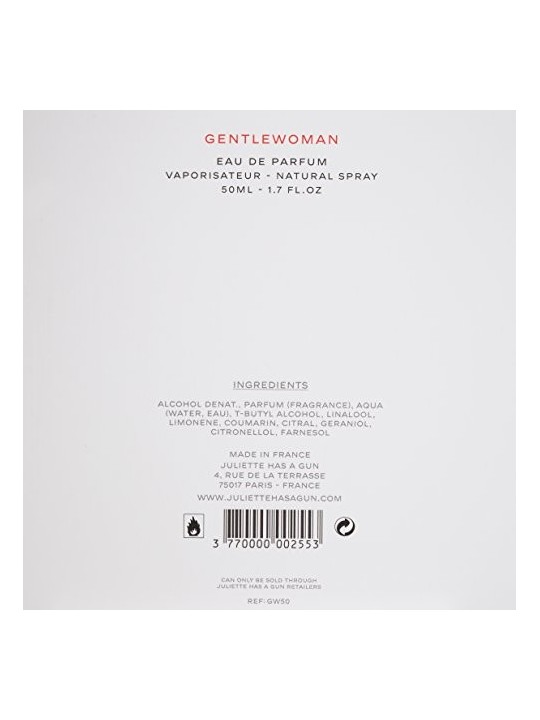 Juliette Has A Gun Gentlewoman eau de parfum Spray donna 50ml