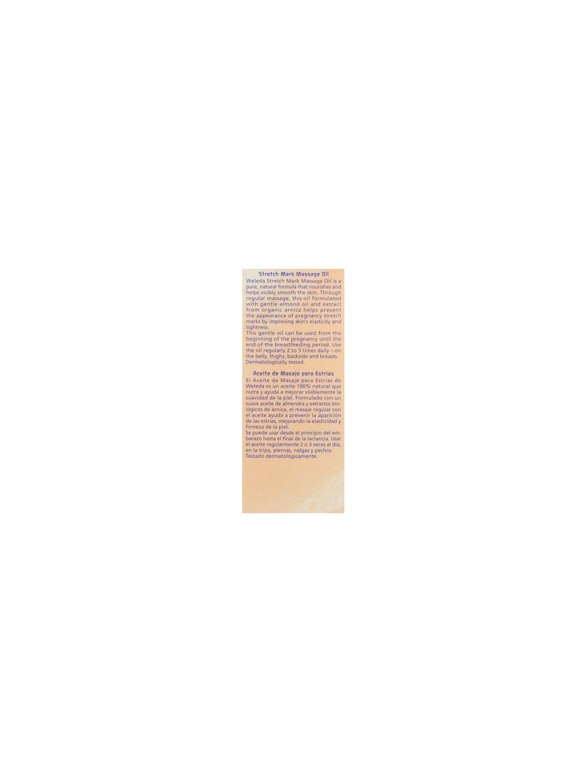 Olio per smagliature Weleda 100ml