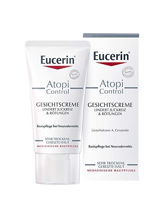 Crema viso Eucerin AtopiControl donna 50ml
