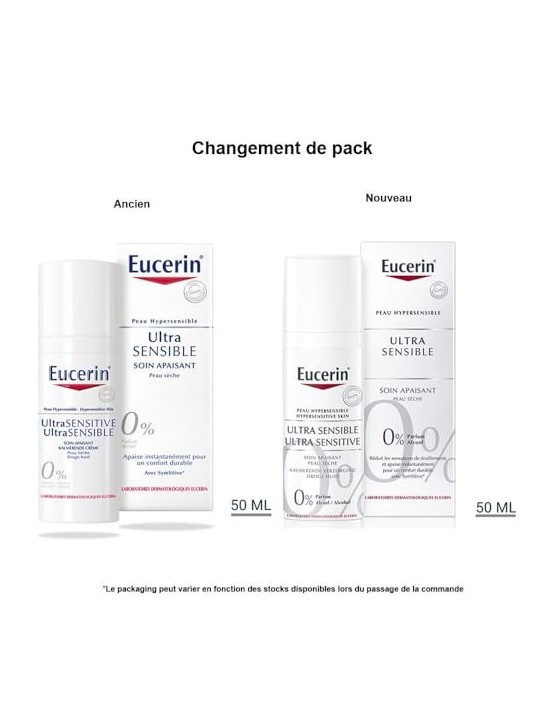 Eucerin Ultra Sensitive Calming Cream 50ml Dry Skin