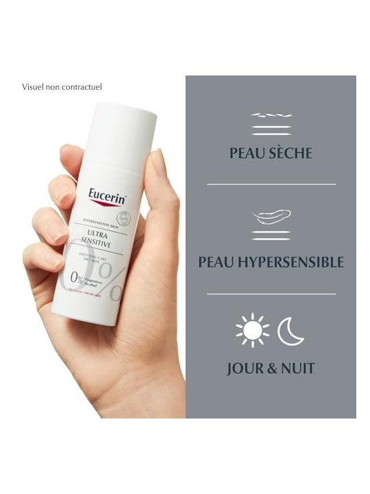 Eucerin Ultra Sensitive Calming Cream 50ml Dry Skin