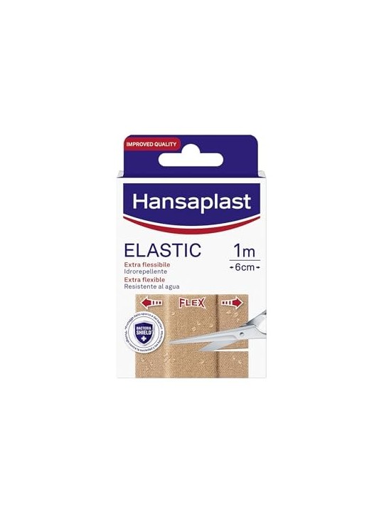 Hansaplast Elastic Extra Flessibile 1m x 6cm unisex