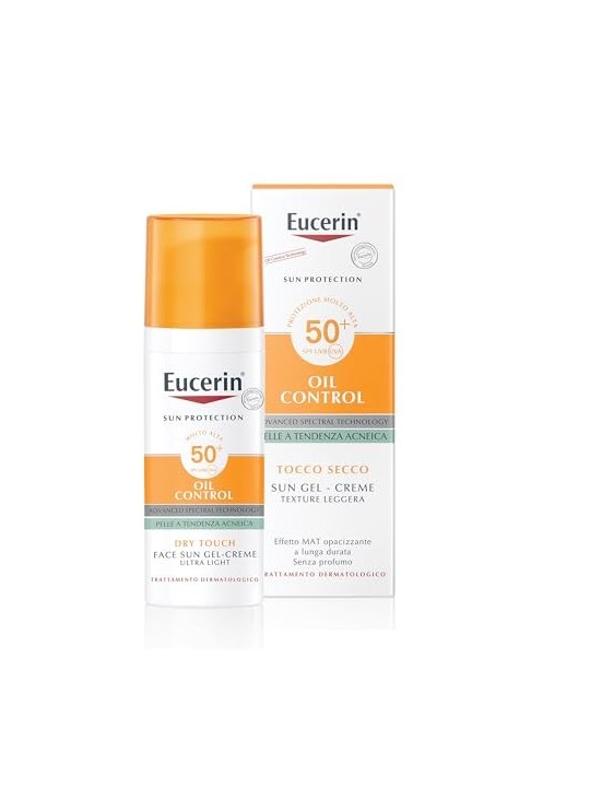 Eucerin Protective Cream Gel SPF 50 for Face Oil Control 50ml