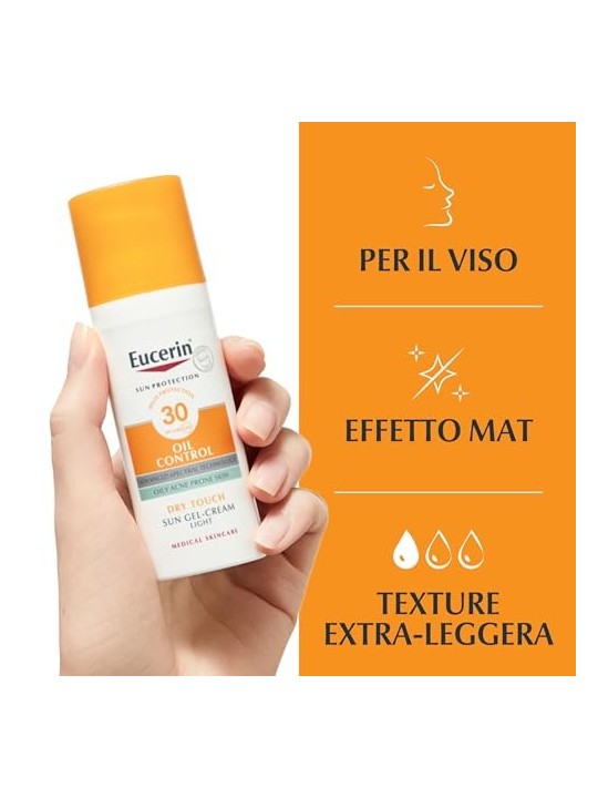 Eucerin Sun Gel Cream Oil Control SPF 30 for Face 50ml