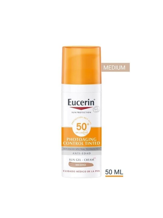 Eucerin CONTROLLO FOTOINVECCHIAMENTO CC CREMA SOLARE SPF50 50ml unisex