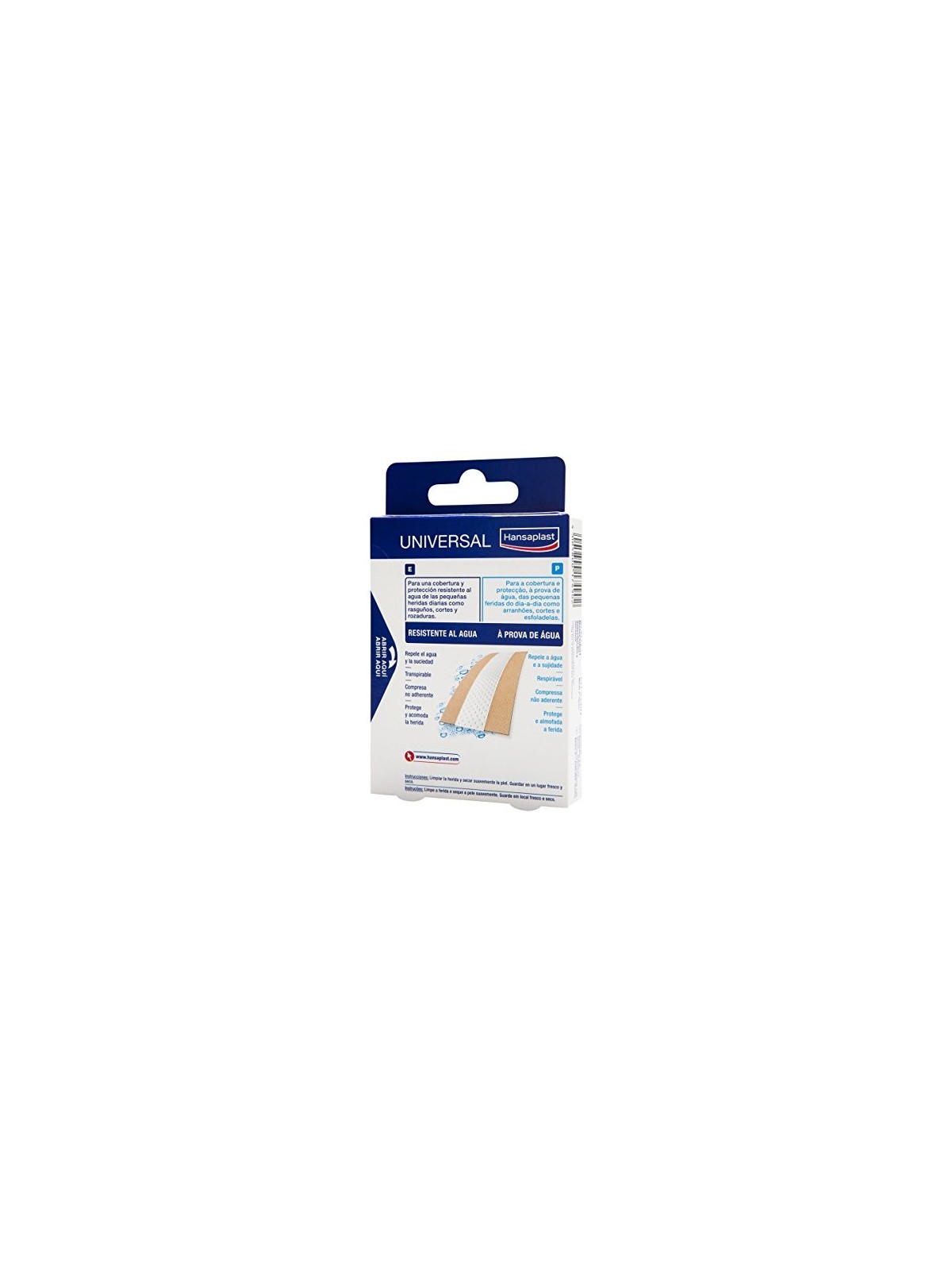 Hansaplast Universal Resistente AllAcqua 1mx6cm unisex