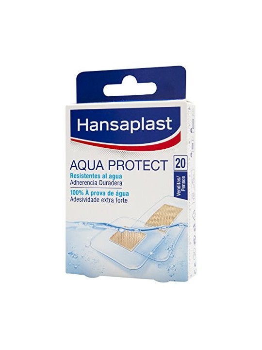 Hansaplast Aqua Protect 20 Pezzi 2 Dimensioni Unisex