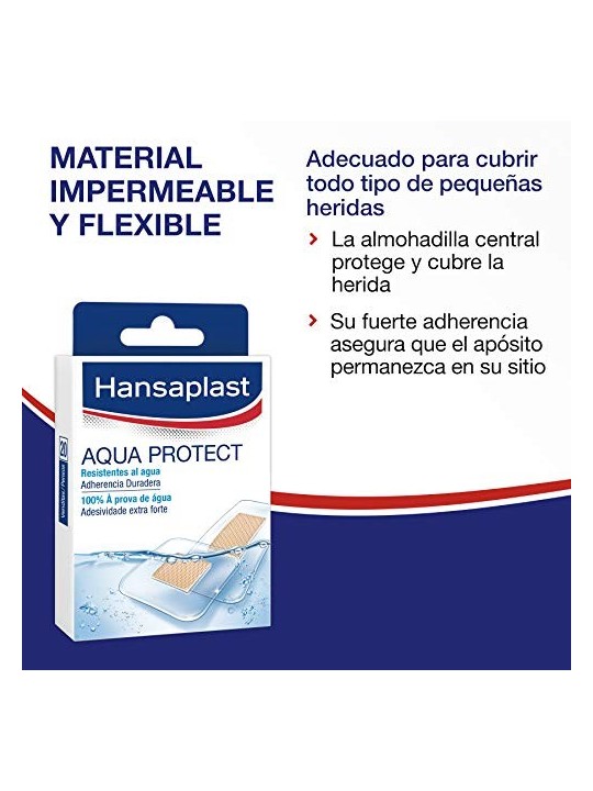 Hansaplast Aqua Protect 20 Pezzi 2 Dimensioni Unisex