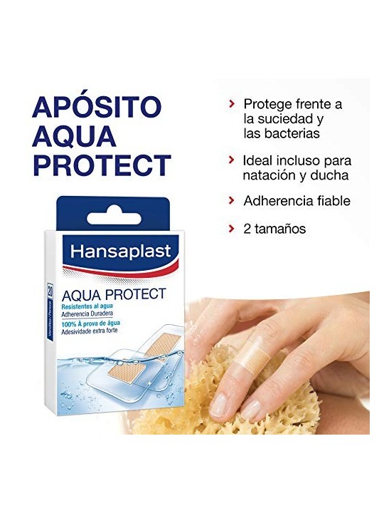 Hansaplast Aqua Protect 20 Pezzi 2 Dimensioni Unisex