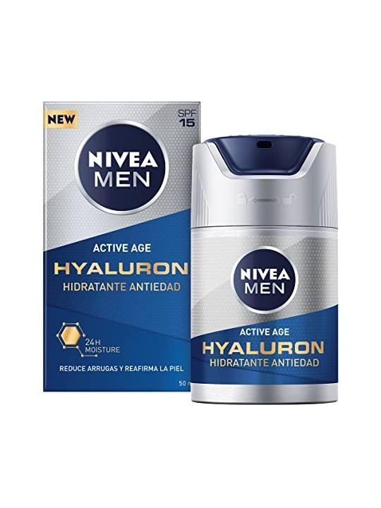 Nivea MEN ACTIVE AGE antiarrugas idratante DNAge 50ml uomo