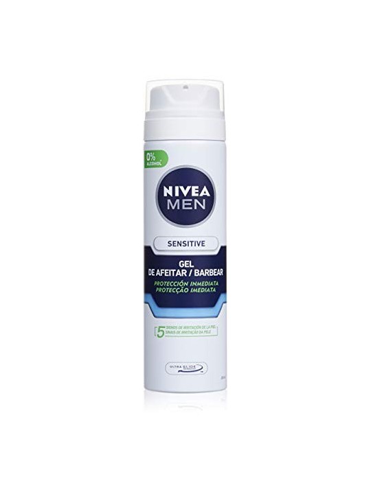 Nivea MEN SENSITIVE gel afeitar antiirritaciones 200ml uomo