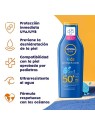 Nivea SUN BAMBINO protettore idratante impermeabile SPF50 200ml unisex