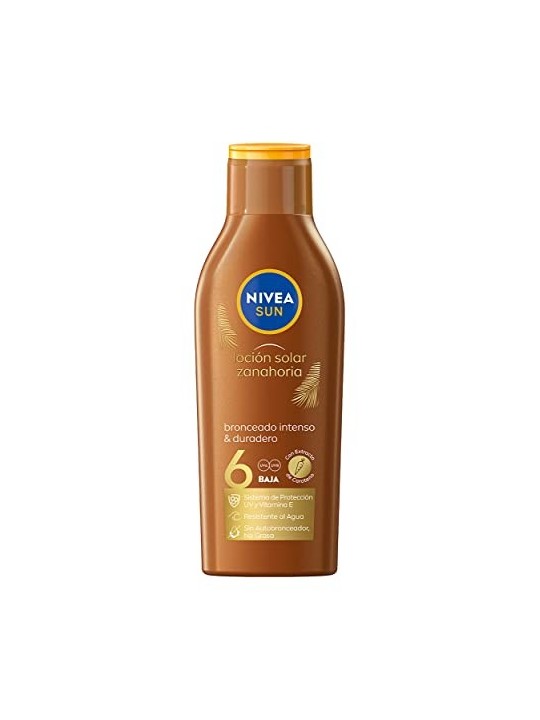 Nivea SUN CAROTA latte SPF6 200ml donna