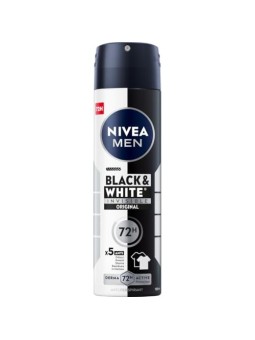 NIVEA Men Invisible BlackWhite spray antitraspirante 48H Originale 150ml