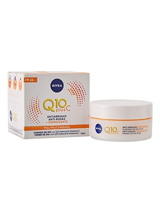 Nivea Q10 Crema Antirughe Energizzante Giorno SPF15 50ml Donna